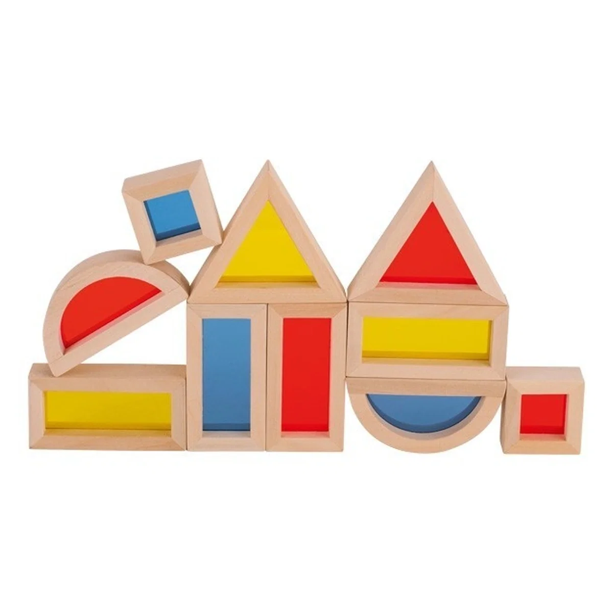 Set cuburi de construit cu ferestre Goki [2]