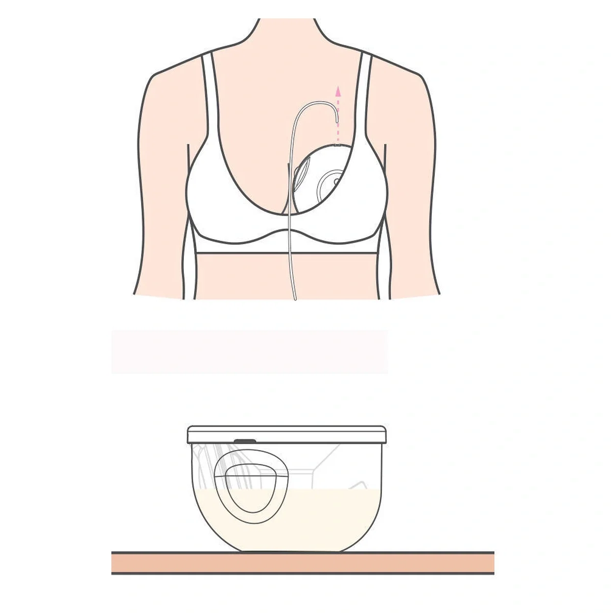Set Cupe Hands Free (28 mm) SPECTRA 3 luni [5]