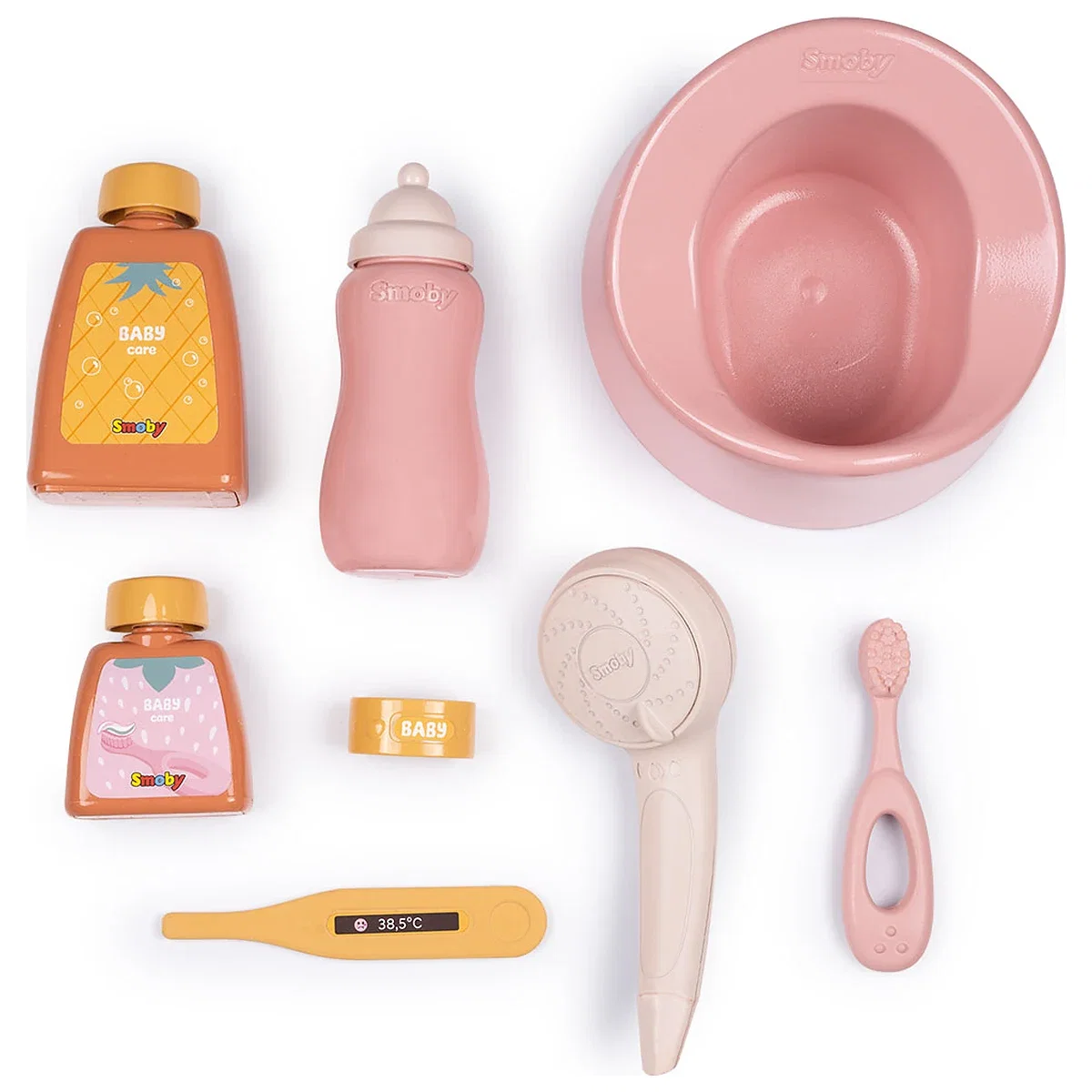 Set de baie pentru papusa Smoby Baby Nurse Bath cu 8 accesorii 3 ani [2]