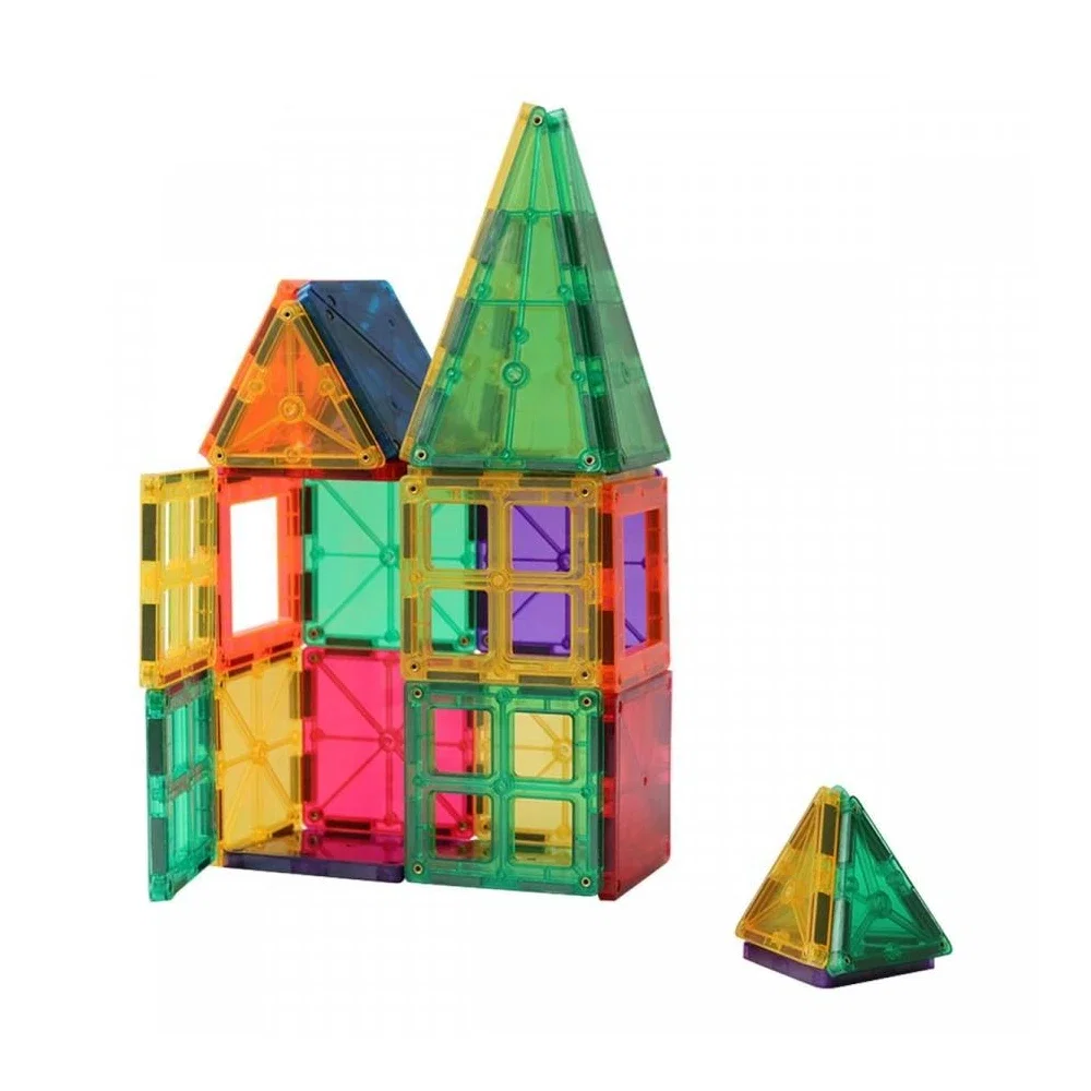 Set de constructie magnetic - 32 piese MAGPLAYER 10 ani [3]