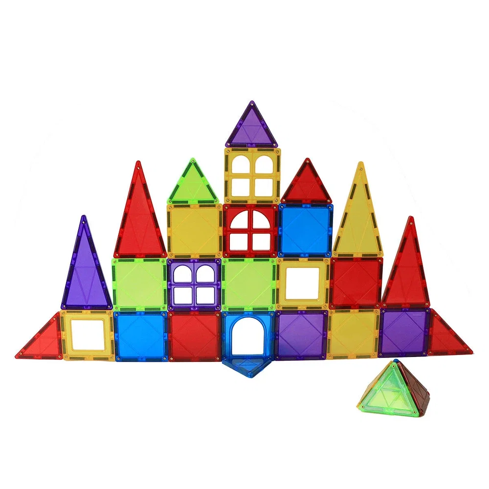 Set de constructie magnetic - 32 piese MAGPLAYER 10 ani [5]