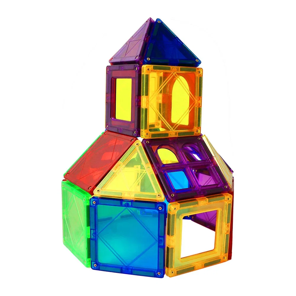 Set de constructie magnetic - 32 piese MAGPLAYER 10 ani [6]
