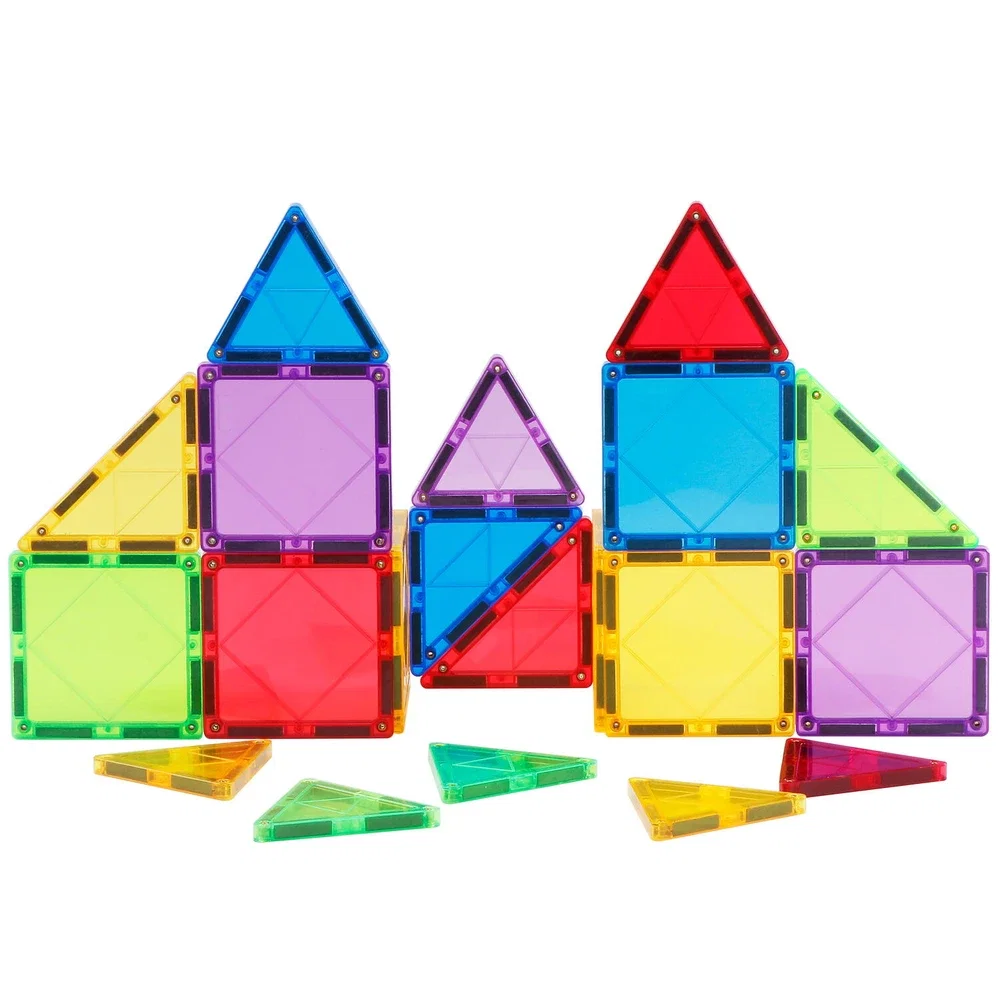 Set de constructie magnetic 3D - 20 piese MAGPLAYER 10 ani [1]
