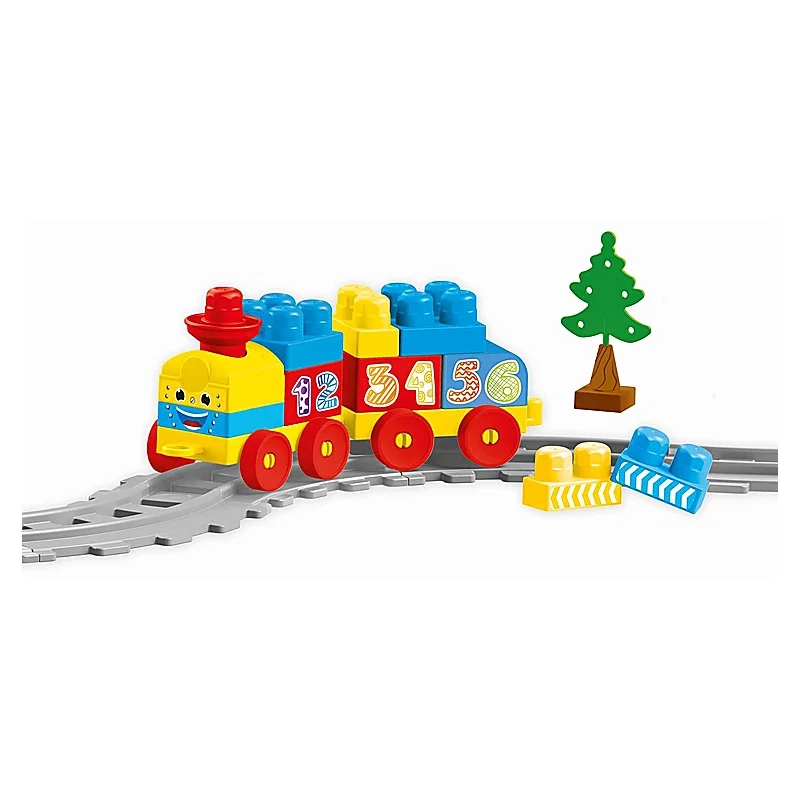 Set de constructii cu trenulet - 36 piese DOLU 18 luni+ [1]