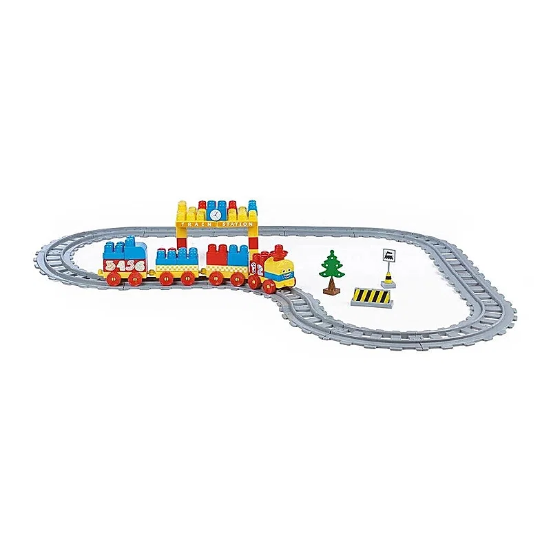 Set de constructii cu trenulet - 89 piese DOLU 18 luni+ [2]