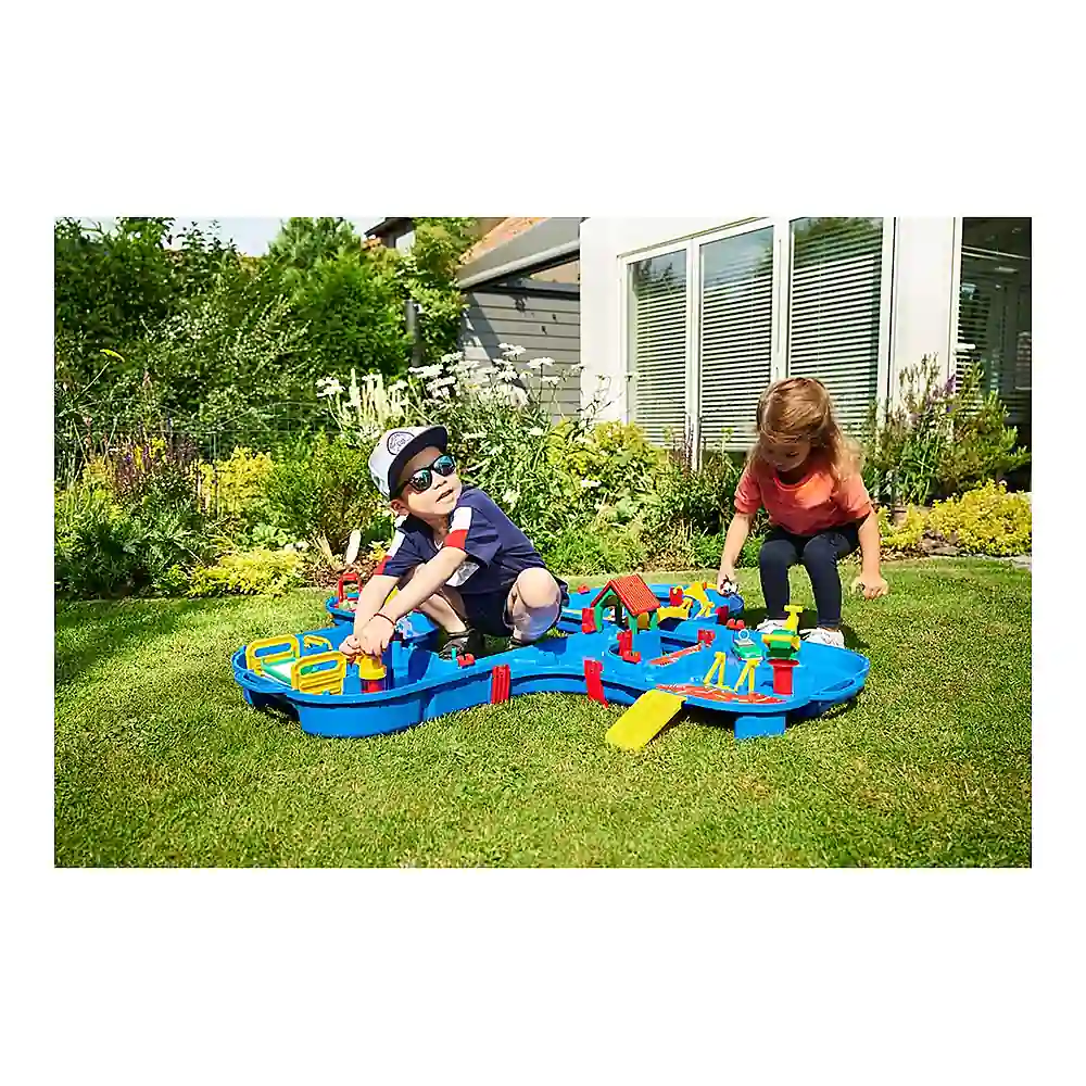 Set de joaca cu apa AquaPlay AquaPlay'nGo Waterway 3 ani + [12]