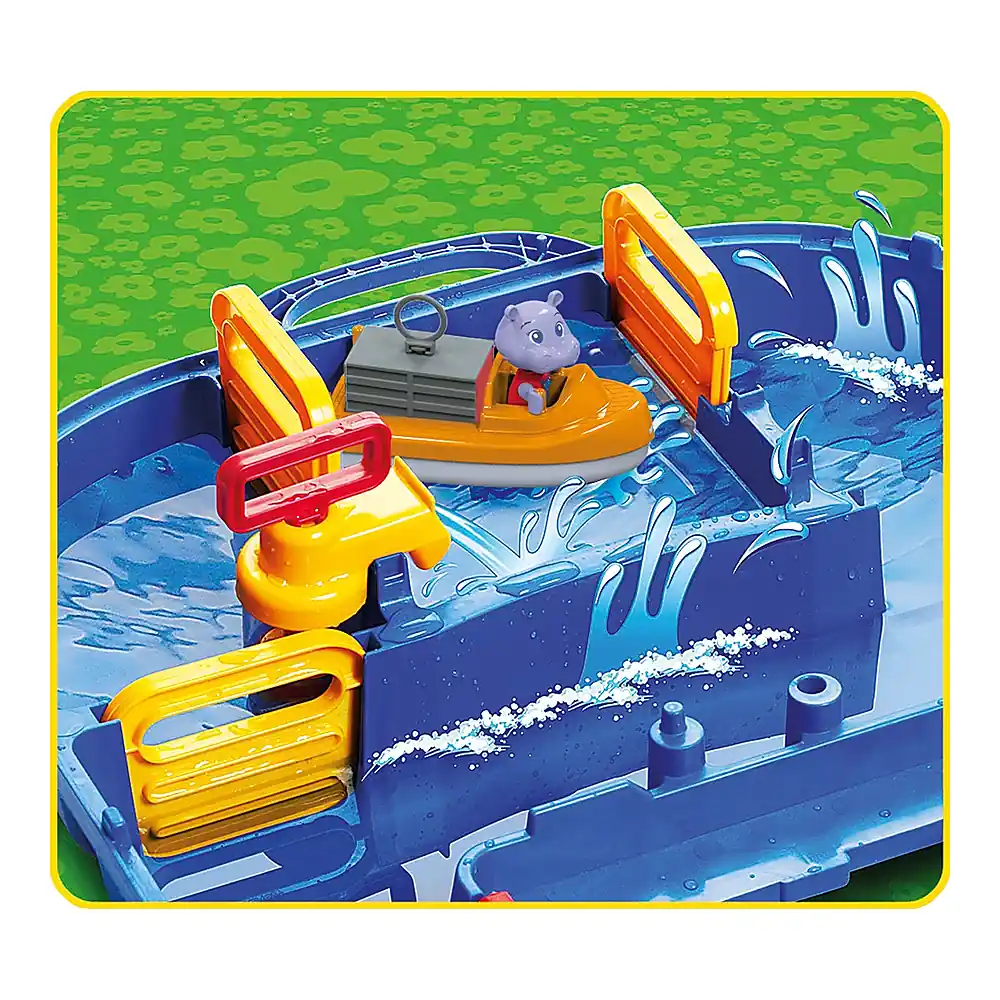 Set de joaca cu apa AquaPlay AquaPlay'nGo Waterway 3 ani + [9]