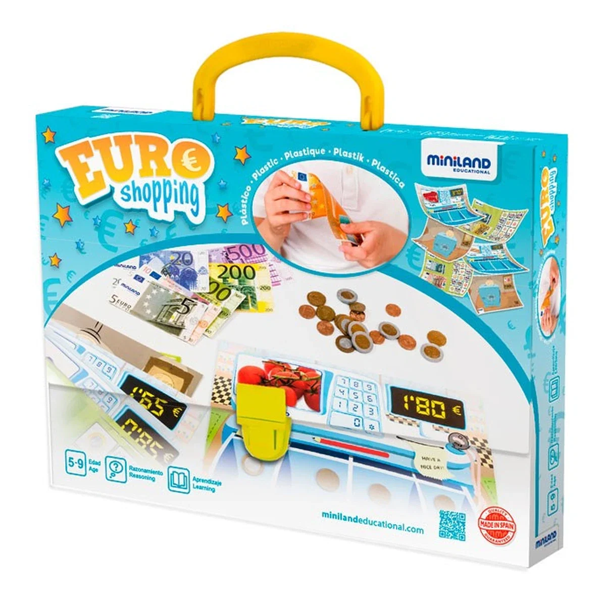 Bucatarii si supermarket - Set de joaca Euro Shopping - Miniland