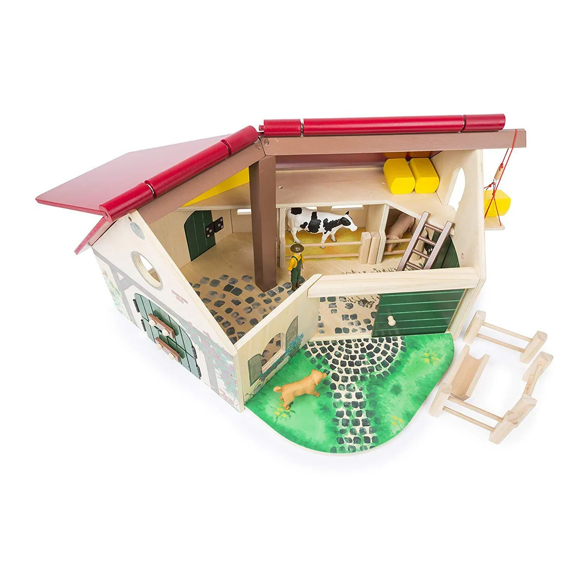 Set de joaca Ferma cu figurine Small Foot 3 ani+ [1]