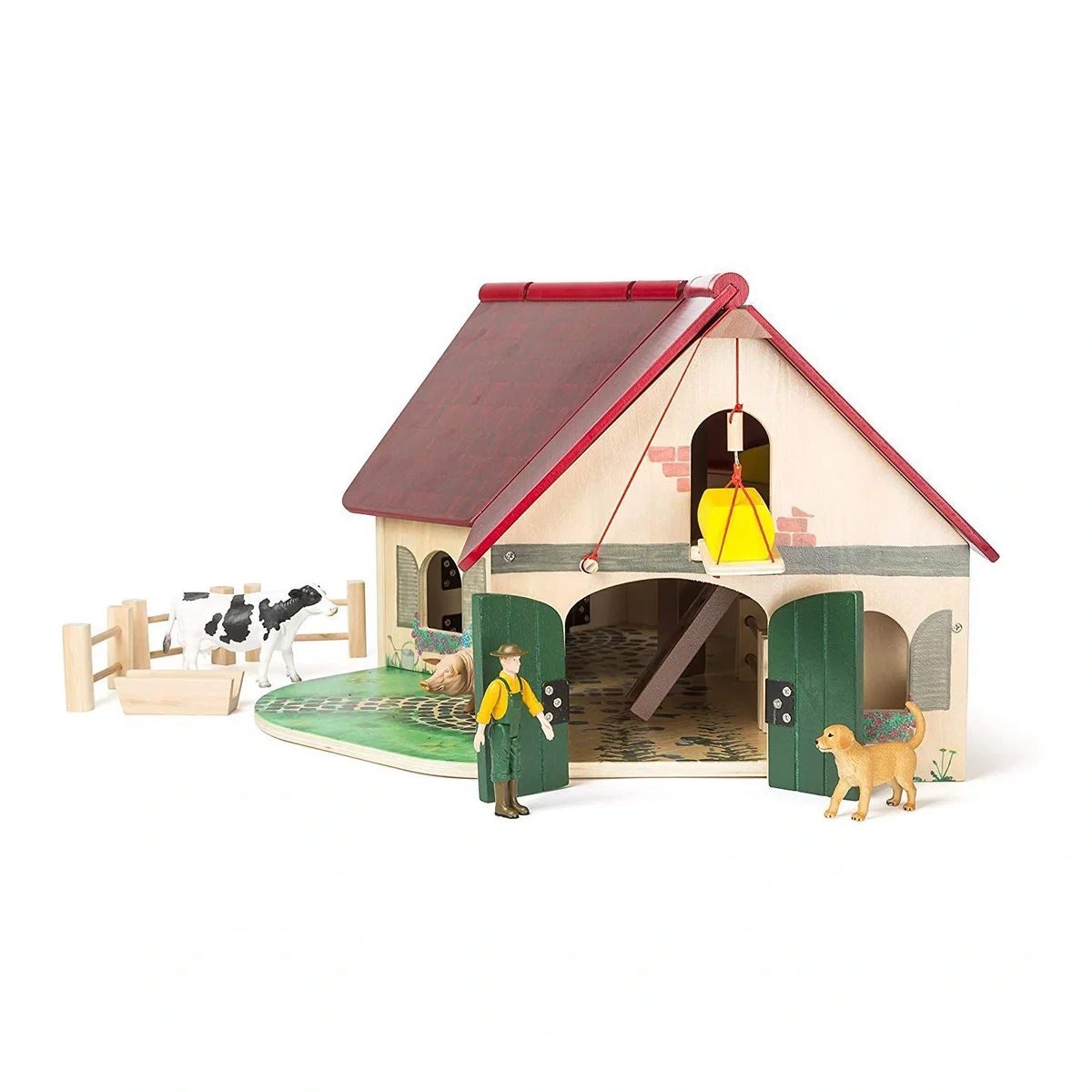 Set figurine - Set de joaca Ferma cu figurine Small Foot 3 ani+