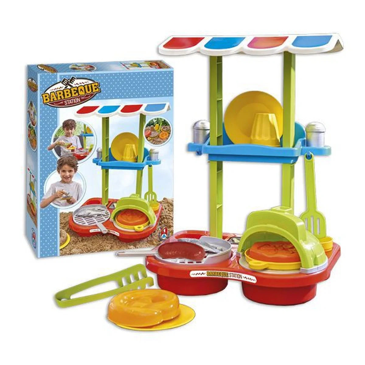 Bucatarii si supermarket - Set de joaca - La gratar Androni Giocattoli 2 ani