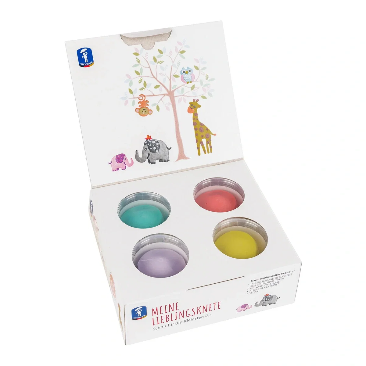 Set de modelaj premium pastel FEUCHTMANN 2 ani+ [1]