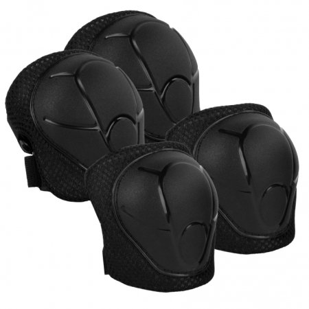 Set de protectie , cotiere si genunchiere, marimea M, Kidwell TRIX - Black [2]