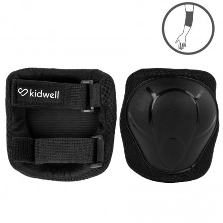 Set de protectie , cotiere si genunchiere, marimea S, Kidwell TRIX - Black [6]