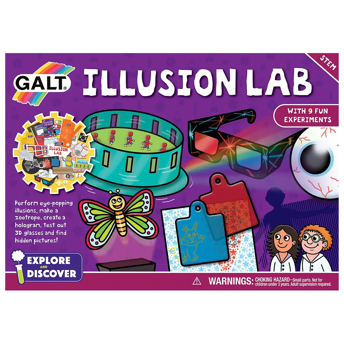 Set experimente - Illusion lab Galt 6 ani+ [4]