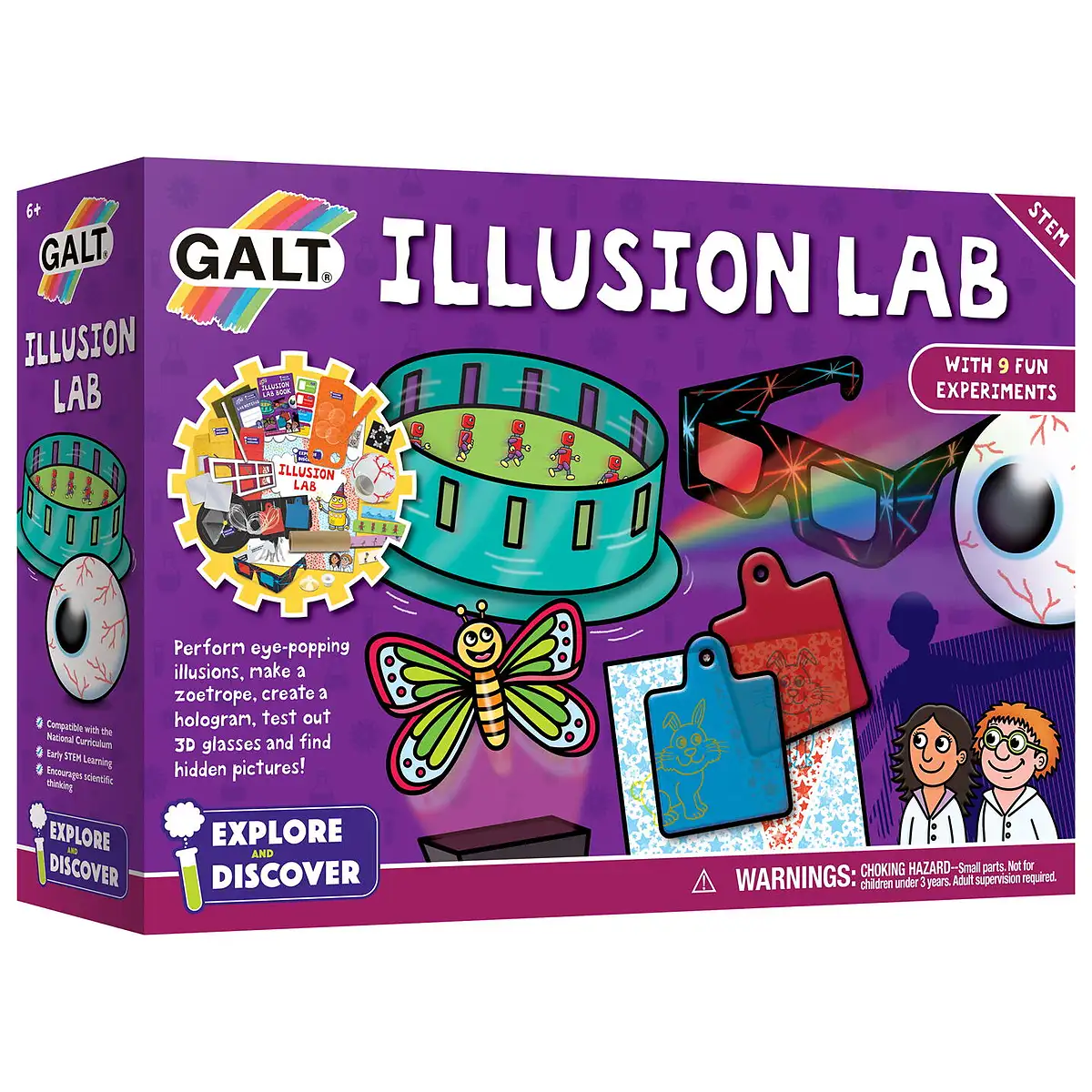 Set experimente - Illusion lab Galt 6 ani+ [3]