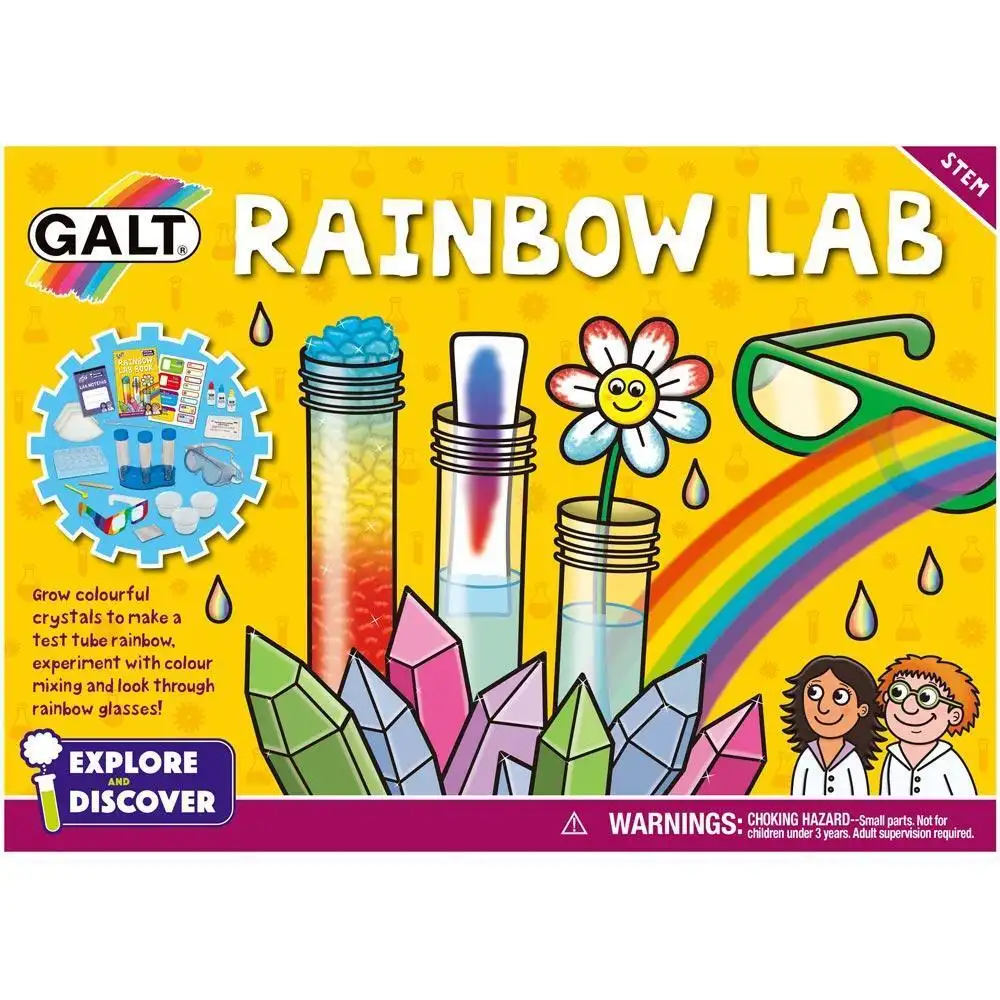 Jucarii - Set experimente - Rainbow lab Galt 5 ani+
