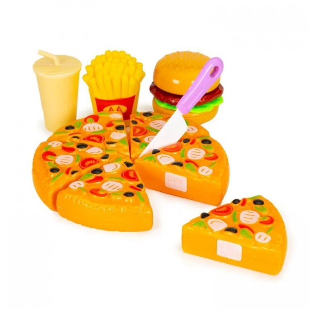 Set Fast Food , 42 elemente, Ecotoys 3 ani+ [2]