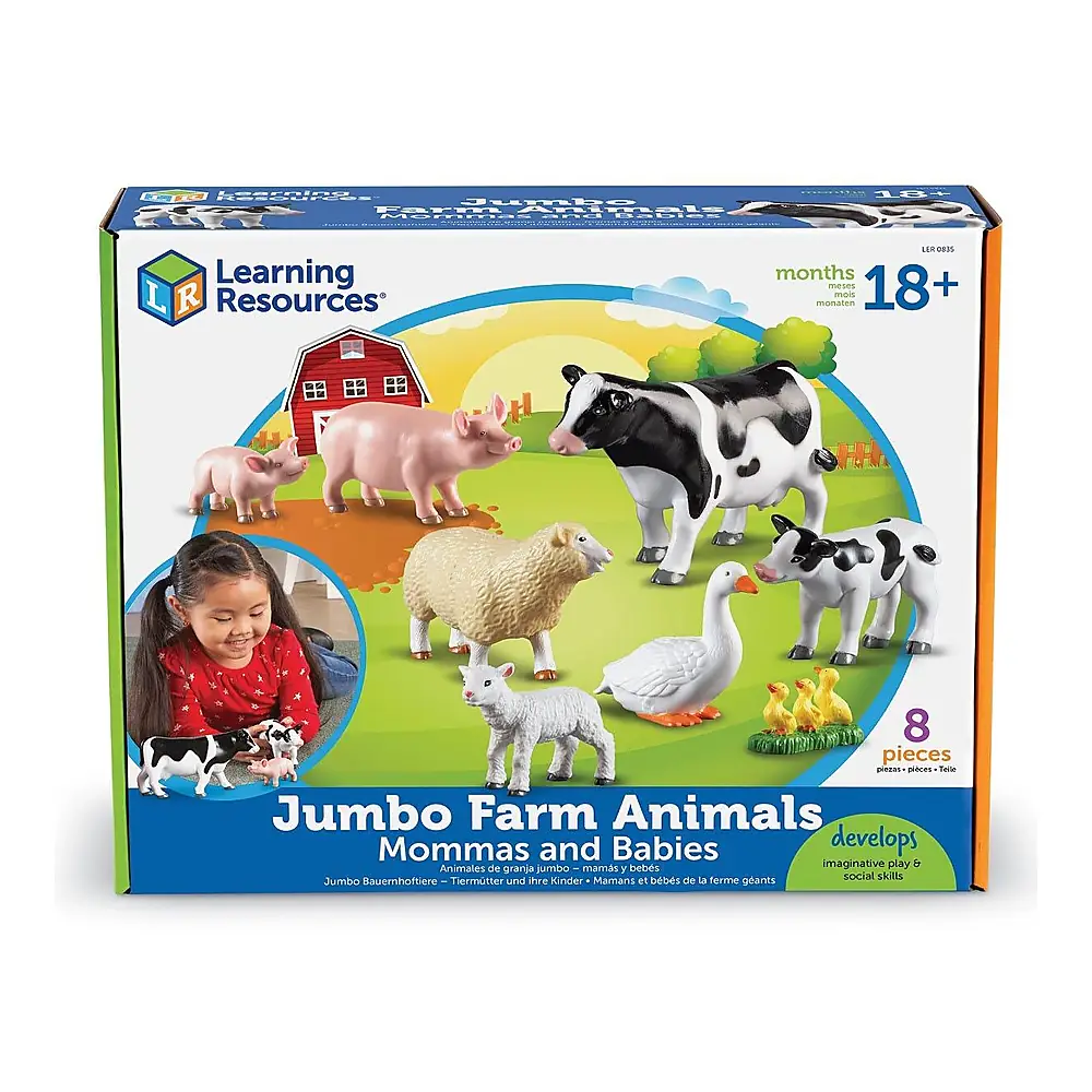 Set ferma - Mama si puiul Learning Resources 18 luni+ [2]