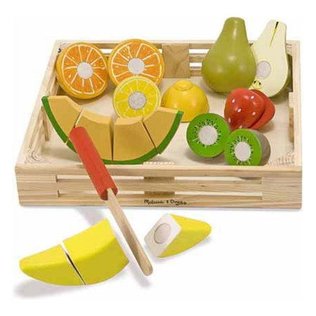 Set fructe lemn pentru taiat - Melissa & Doug [1]