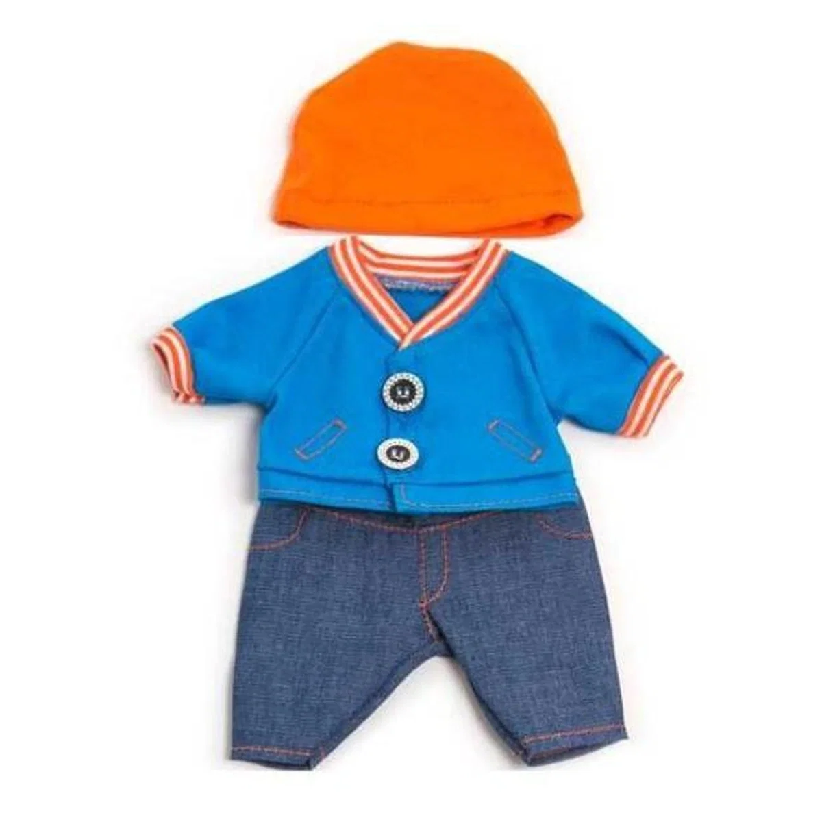 Papusi - Set imbracaminte Jeans pentru papusi 21 cm Miniland