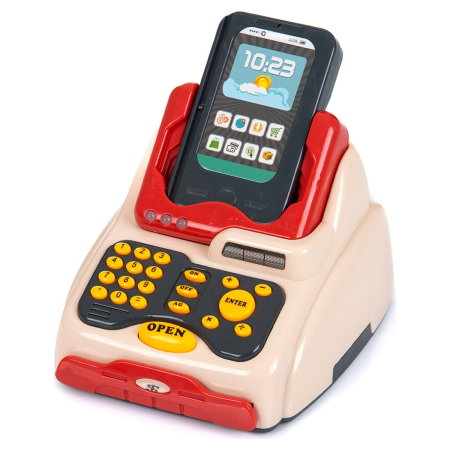 Set jucarie Chipolino Cash Register cu lumini, sunete si 24 accesorii 3 ani [1]