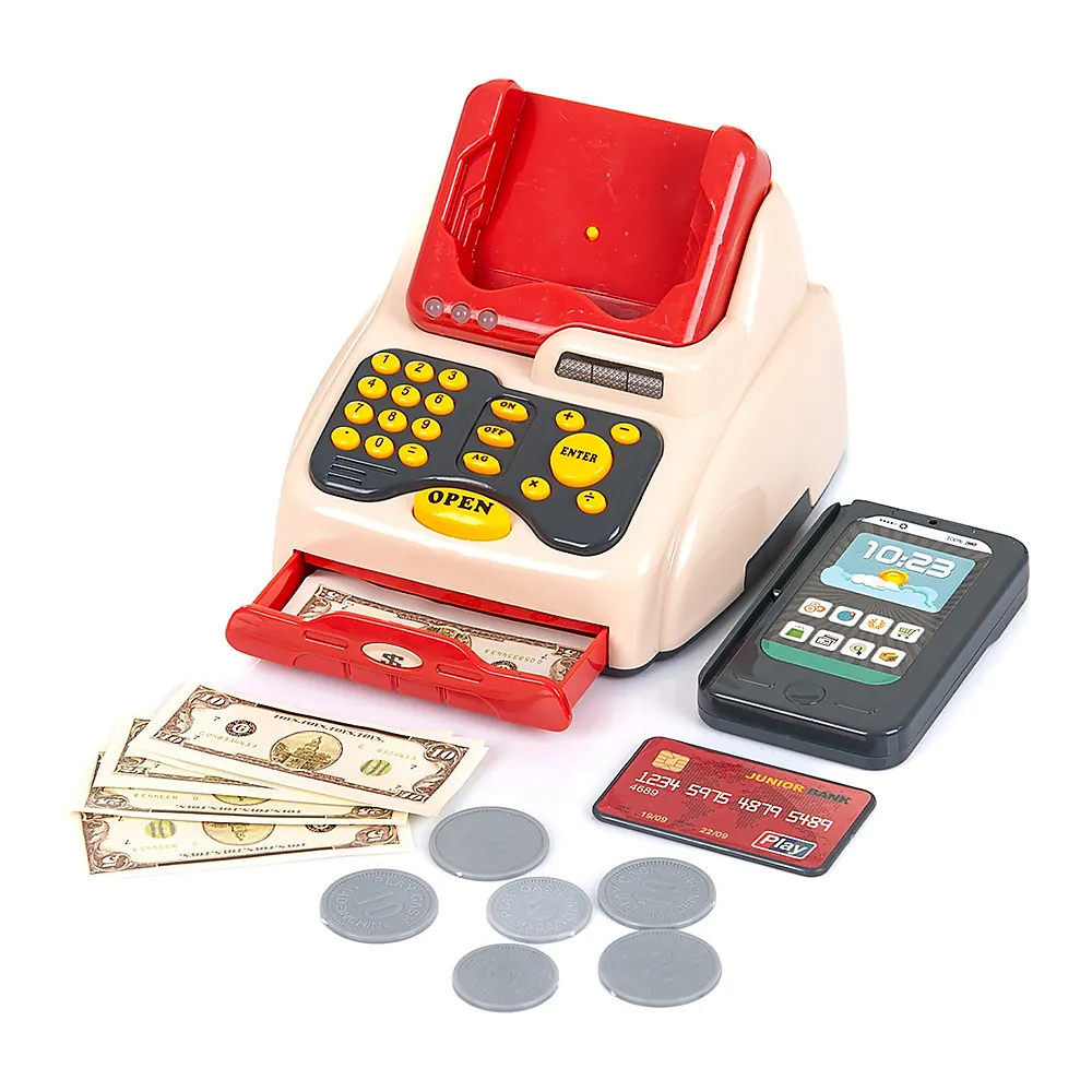 Set jucarie Chipolino Cash Register cu lumini, sunete si 24 accesorii 3 ani [2]