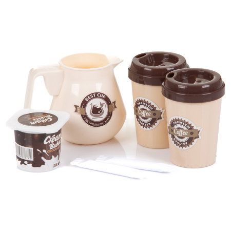 Set jucarie Chipolino Coffee Machine cu lumini, sunete si 41 accesorii 3 ani [1]