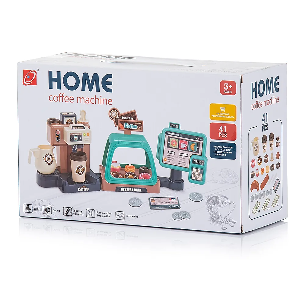Set jucarie Chipolino Coffee Machine cu lumini, sunete si 41 accesorii 3 ani [6]