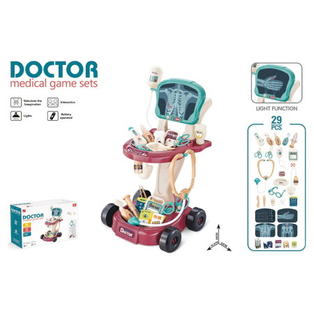 Set jucarie Chipolino Doctor cu lumini si 29 accesorii 3 ani [8]