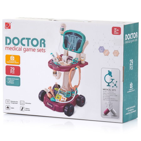 Set jucarie Chipolino Doctor cu lumini si 29 accesorii 3 ani [9]