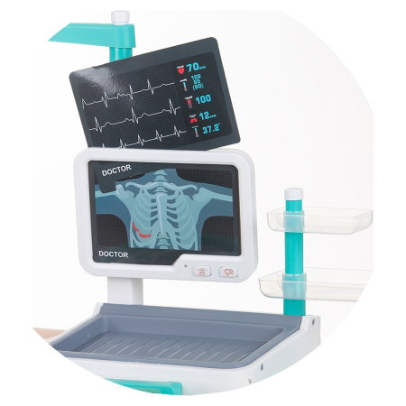 Set jucarie Chipolino Doctor cu lumini, sunete si 26 accesorii 3 ani [6]