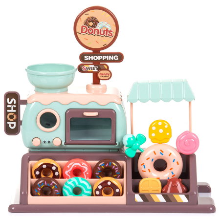 Set jucarie Chipolino Donut Shop cu lumini, sunete si 34 accesorii [1]