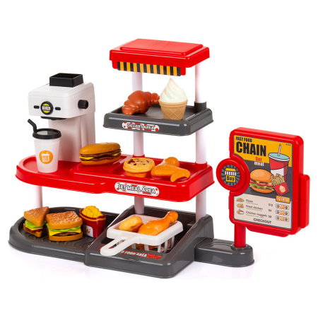 Set jucarie Chipolino Fast Food cu sunete si 71 accesorii [2]