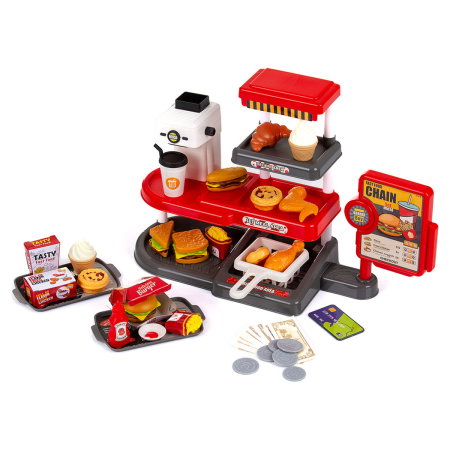 Set jucarie Chipolino Fast Food cu sunete si 71 accesorii [1]