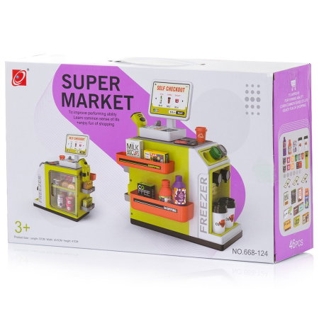 Set jucarie Chipolino Supermarket cu lumini, sunete si 46 accesorii 3 ani [6]