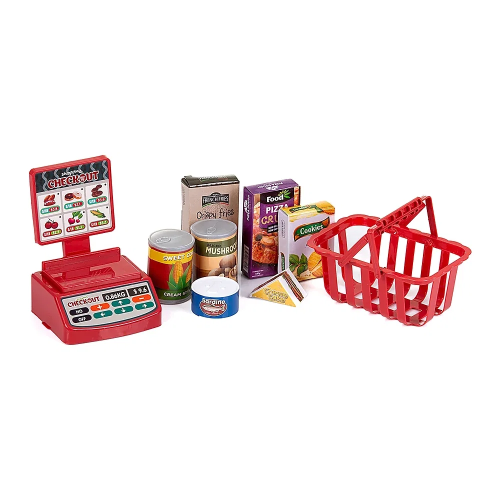 Set jucarie Supermarket 87 cm cu lumini, sunete si 81 accesorii, Chipolino 3 ani [2]