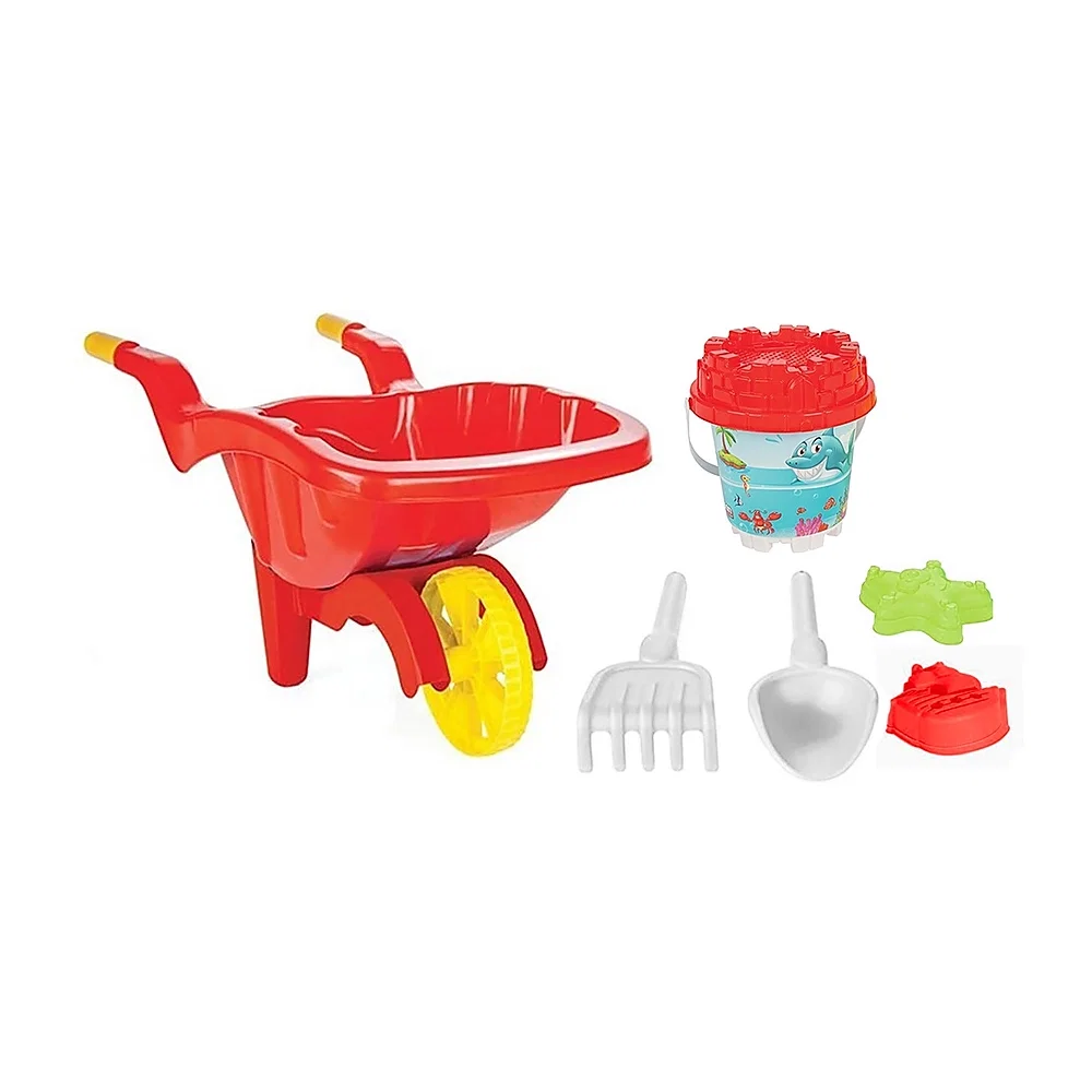 Jucarii exterior - Set jucarii nisip Pilsan Roaba Jumbo cu accesorii 3 ani +