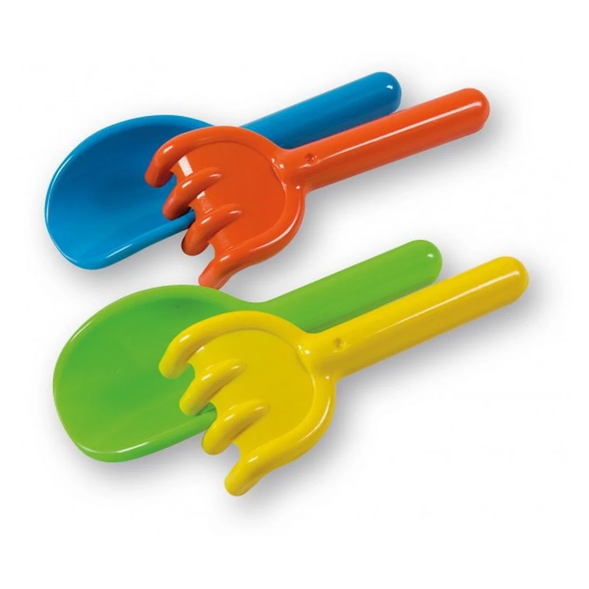 Jucarii exterior - Set lopata si grebla 18 cm Baby Ciprus Androni Giocattoli