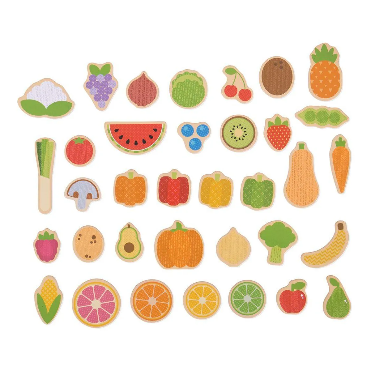Set magnetic - Fructe si Legume BIGJIGS Toys 3 ani+ [1]