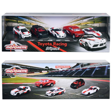 Set Majorette Toyota Racing cu 5 masinute 3 ani [6]
