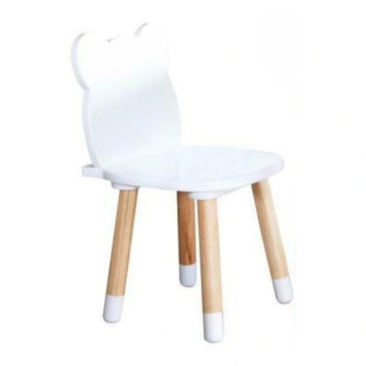 Set masuta si doua scaune, FreeON, Bear, , Din lemn, Alb 6 ani [1]