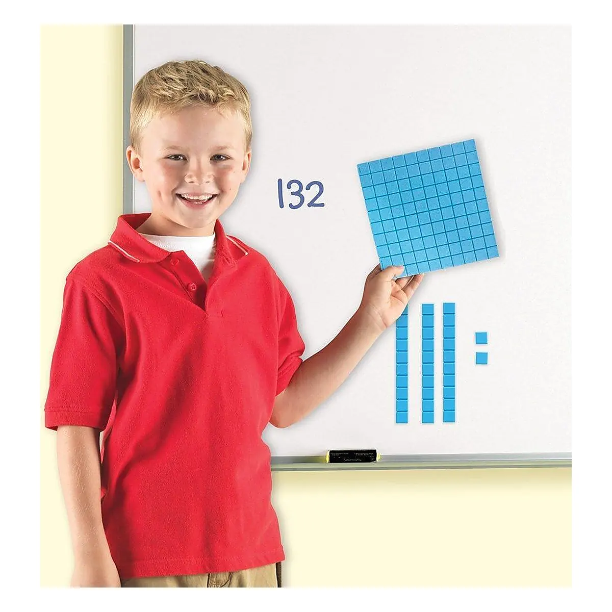 Set matematic magnetic - Modele in baza 10 Learning Resources 10 ani [3]