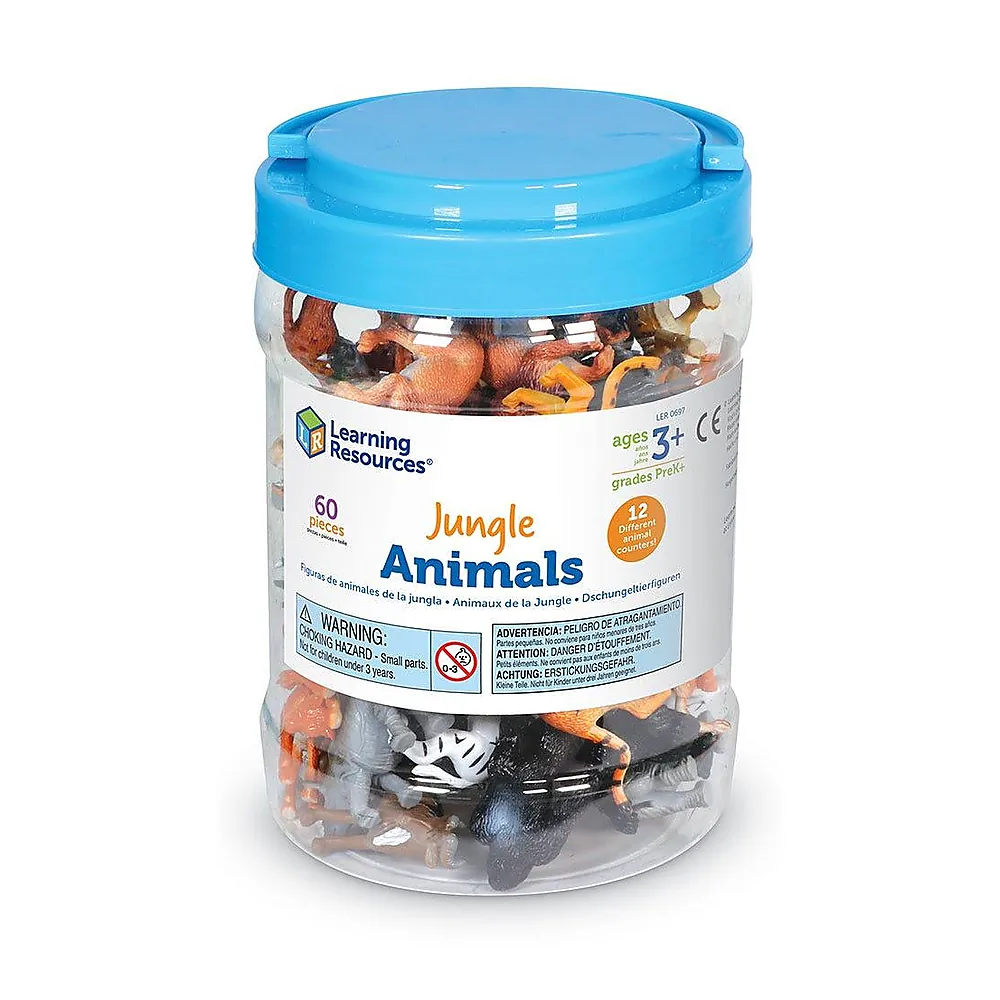 Set pentru sortat - Animalute din jungla Learning Resources 7 ani [4]