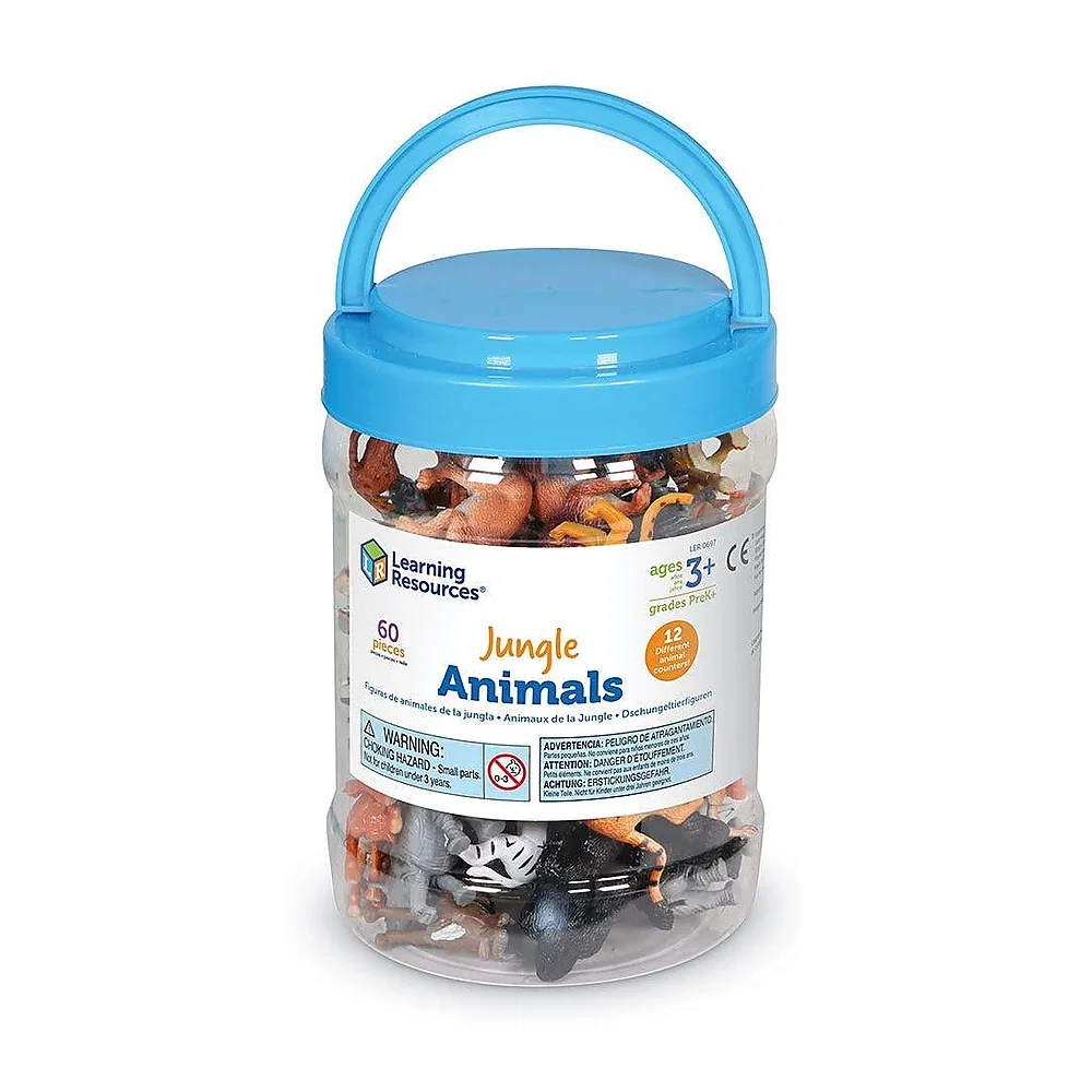 Set pentru sortat - Animalute din jungla Learning Resources 7 ani [5]