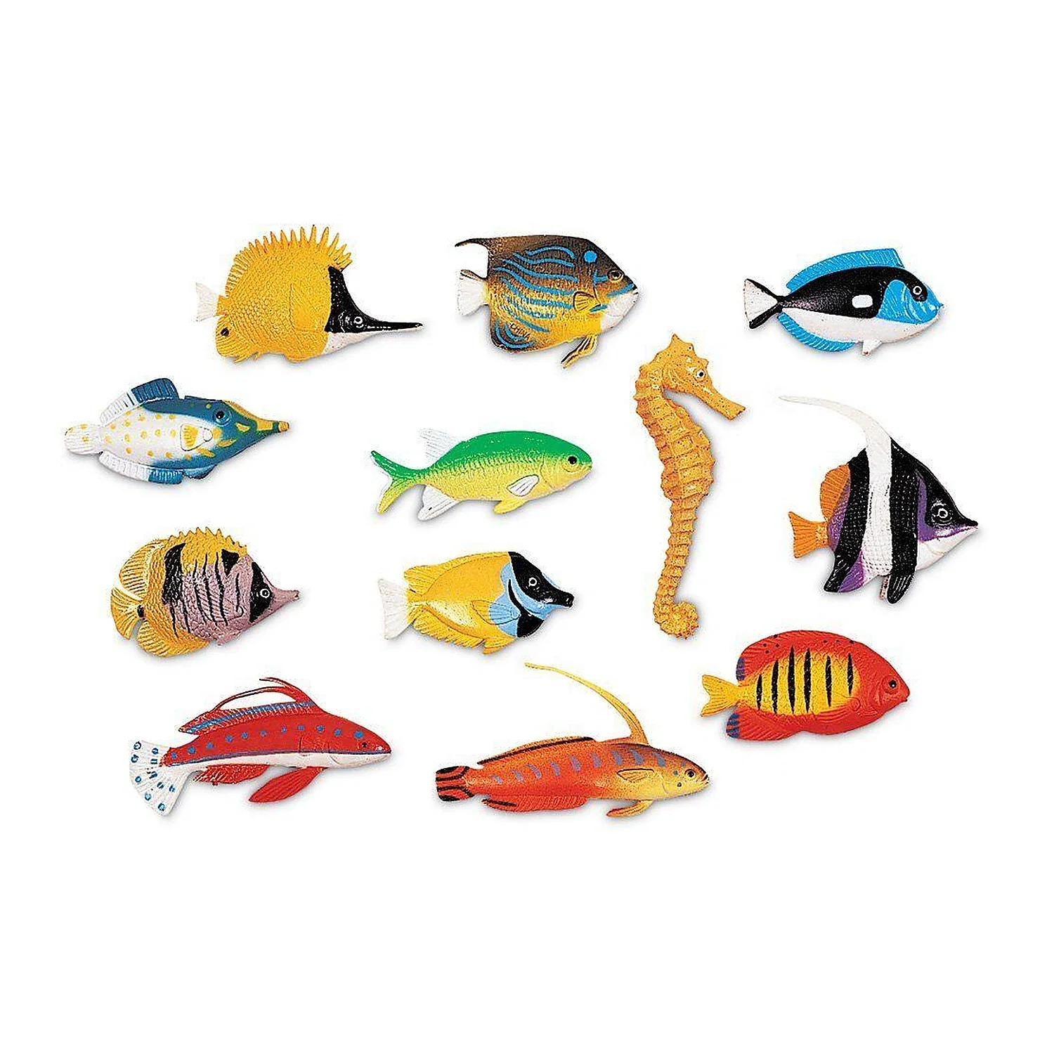 Jocuri si creativitate - Set pentru sortat - Pestisorii jucausi (60 piese) Learning Resources 10 ani