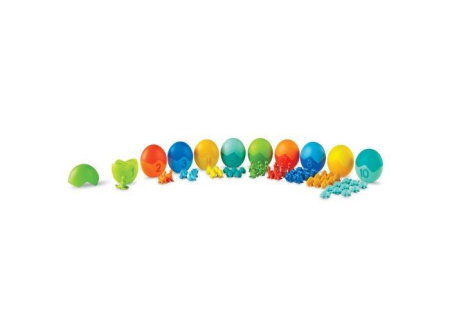 Set pentru sortat si numarat - Dinozauri colorati [1]