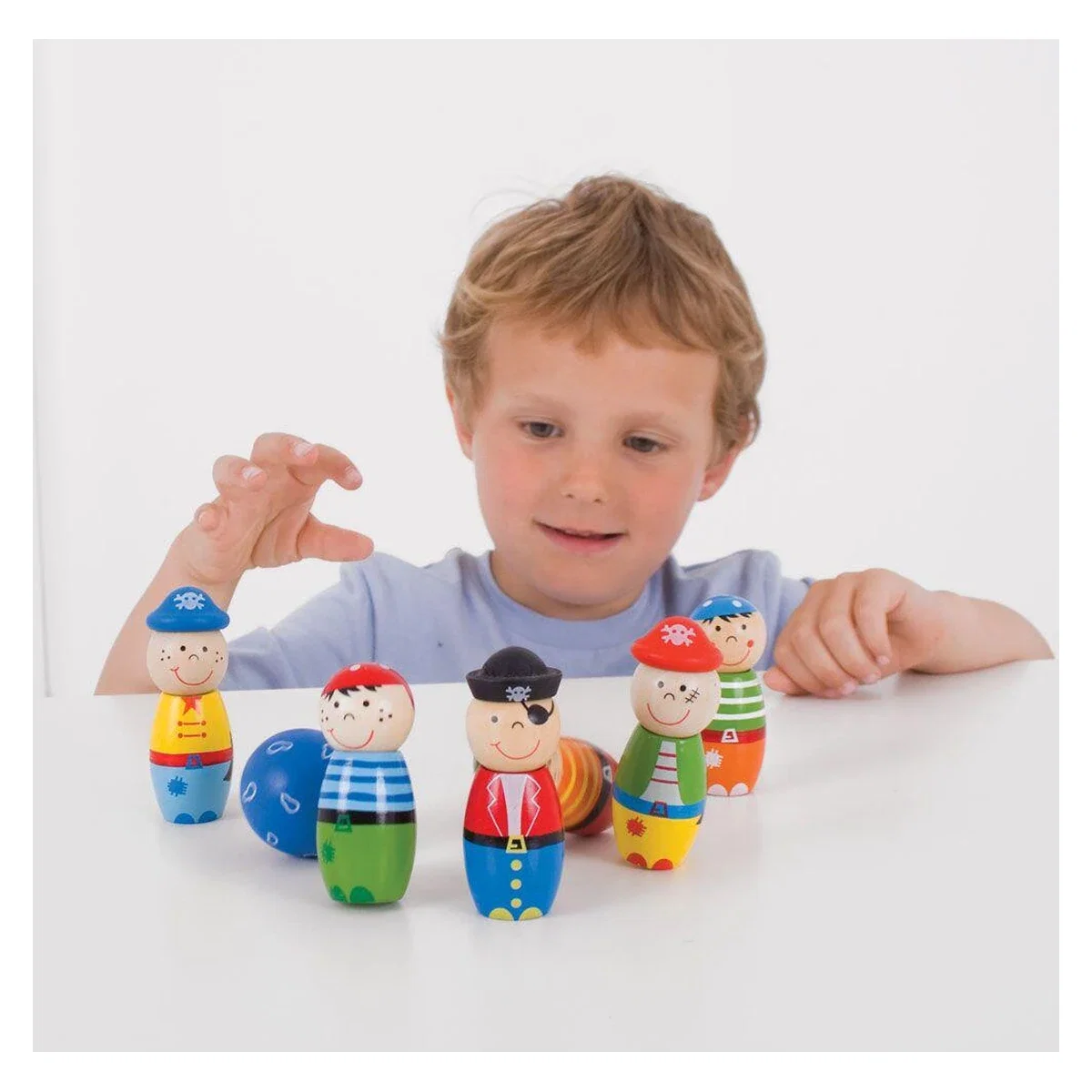 Set popice - Pirati BIGJIGS Toys 2 ani+ [5]