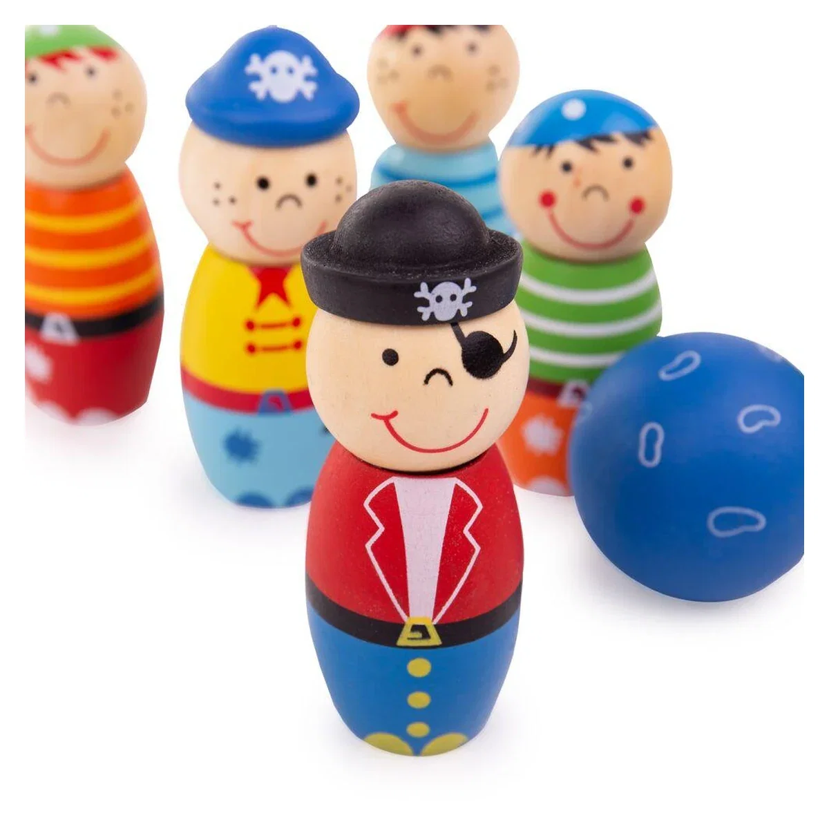 Set popice - Pirati BIGJIGS Toys 2 ani+ [2]