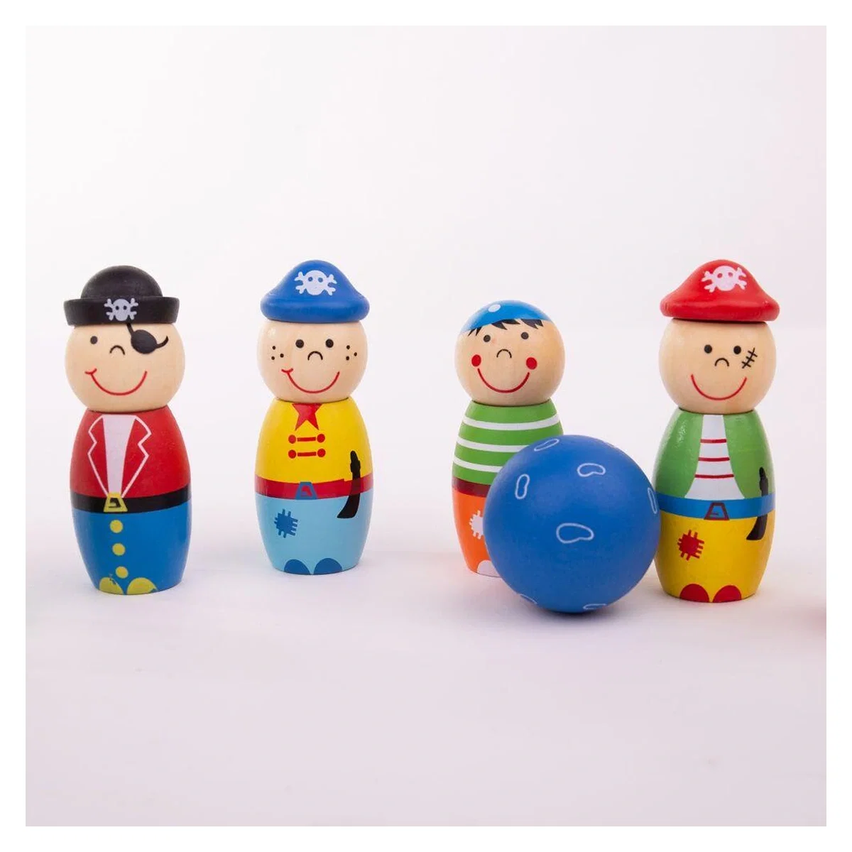 Set popice - Pirati BIGJIGS Toys 2 ani+ [3]